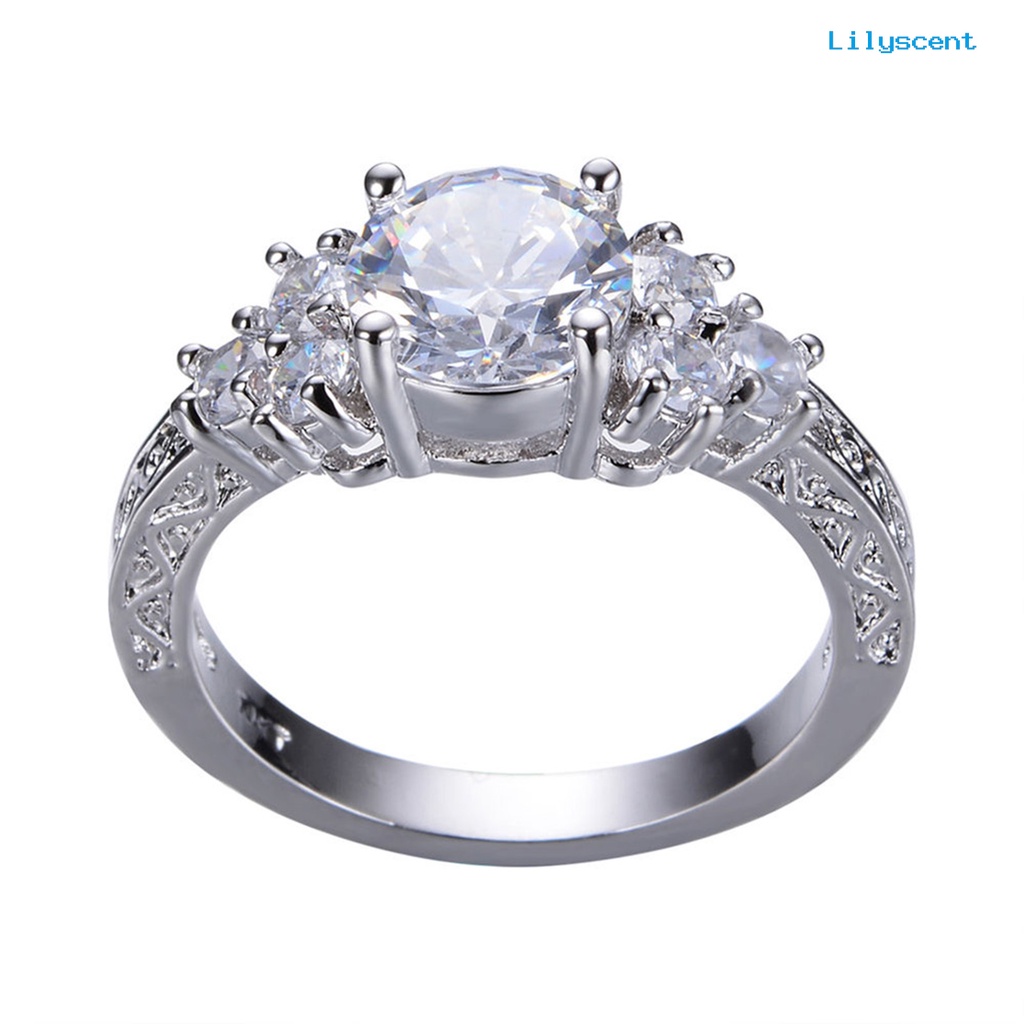 [LS] Woman Ring Cincin Kawin Cupronickel Mengkilap Tahan Luntur Untuk Pernikahan