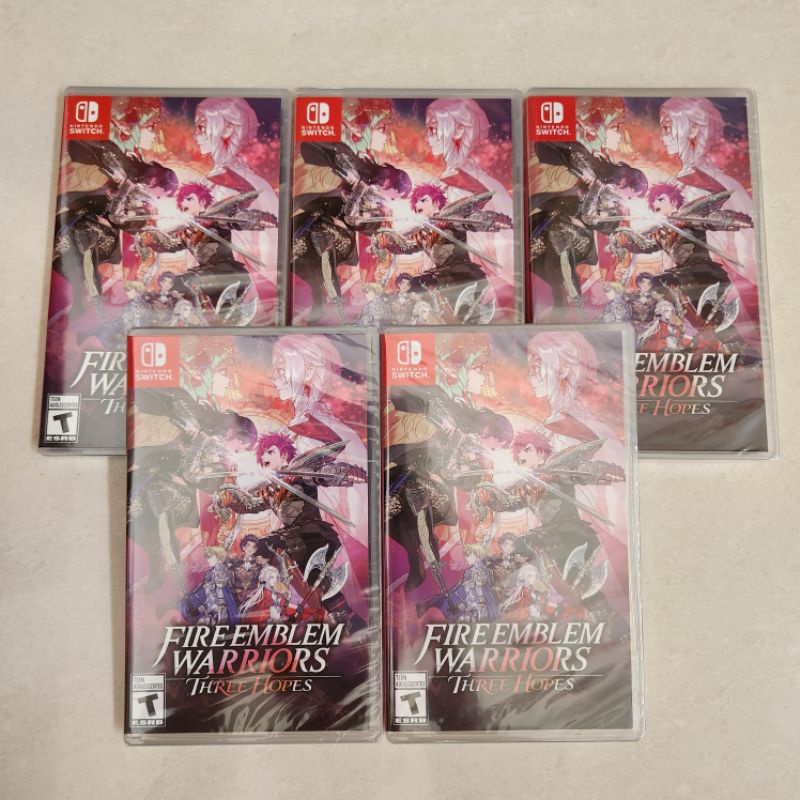 Fire Emblem Warriors Three Hopes Nintendo Switch Hope Warrior Kaset