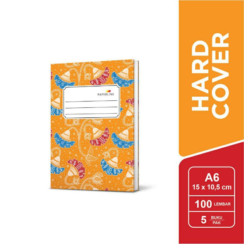 

Buku Hardcover Oktavo/A6 Paperline 100 lembar
