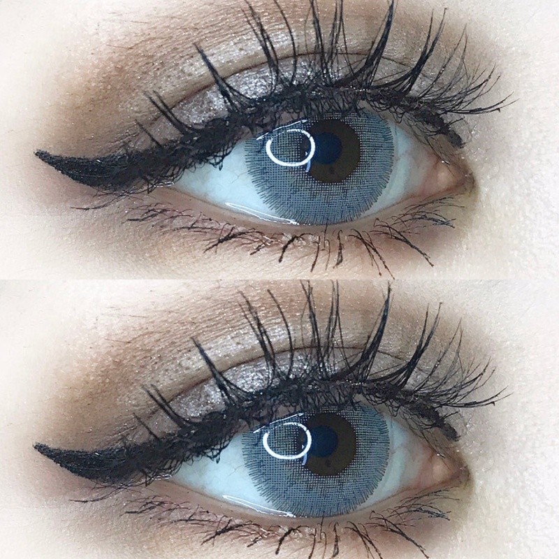 SOFTLENS SOLITAIRE  COLORED LENSES-Smokey 14.2mm