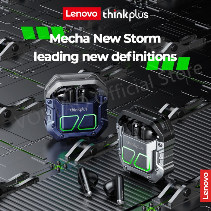 THINKPLUS LENOVO XT81 BLUETOOTH EARPHONE TWS GAMING LOWLATENCY