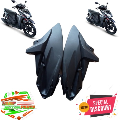 cover body side sambungan body samping kanan kiri vario techno 125 fi old KZR non original