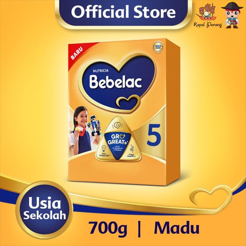 Bebelac 5 Honey Susu Bubuk 700 gram