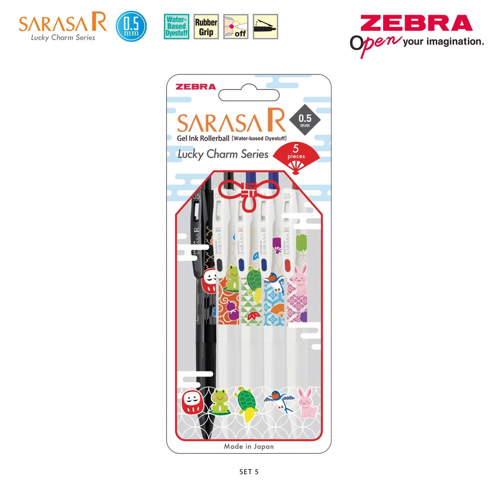 

Asaba Bandung - ZEBRA SARASAR 05 CHARM isi 5PCS