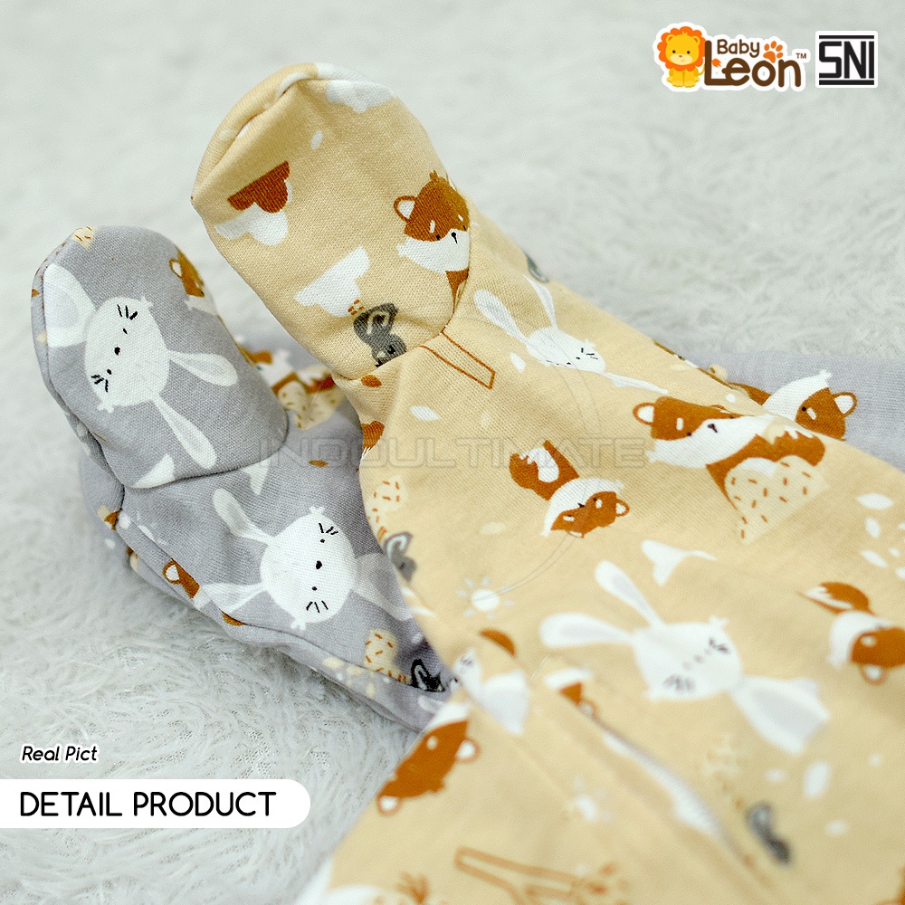 1 pcs Jumsuit Bayi Kaki Tutup Newborn BABY LEON (0-12 Bulan) Jumper Bayi Romper Bayi Baju Kodok Bayi Sleepsuit Baby Jumper Baju Bayi Panjang Kaki Buka DS-119 Jumper Kaki Tutup Bayi Jumpsuit Rib Bayi