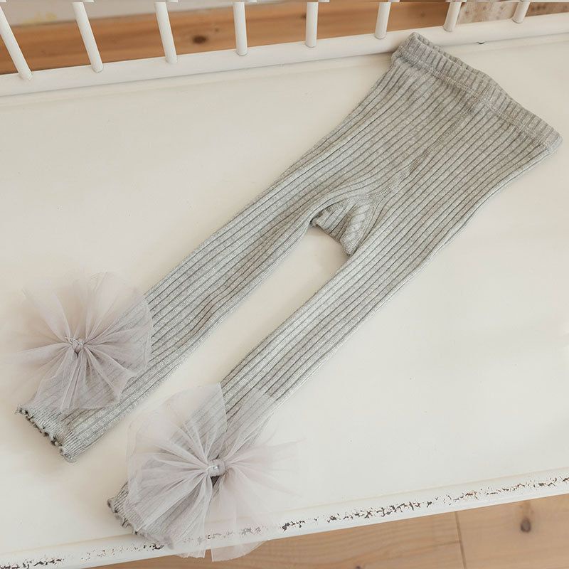 BABY K2 - legging bunga lace 3d buka kaki 6 warna bahan cotton premium  Kode 00270