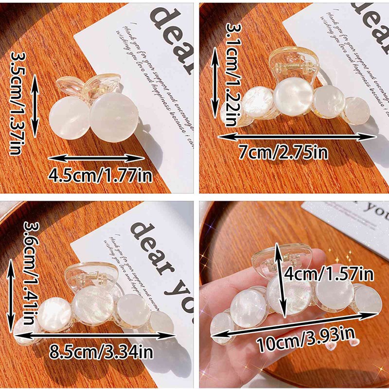 Korea Musim Gugur Baru Untuk Wanita Opal Kecil Alloy Rambut Klip Hiasan Kepala Mutiara Berlian Imitasi Gadis Mewah Fashion Jepit Rambut Aksesoris