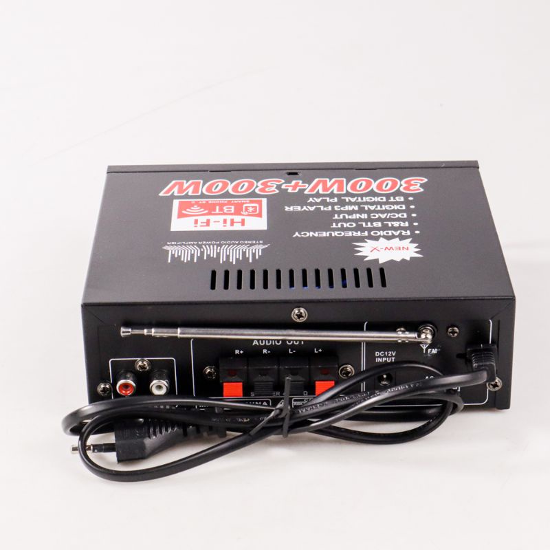 Amplifier Karaoke karoke Taffware Bluetooth EQ Audio Amplifier Home Theater Fm Radio 600w AV298BT