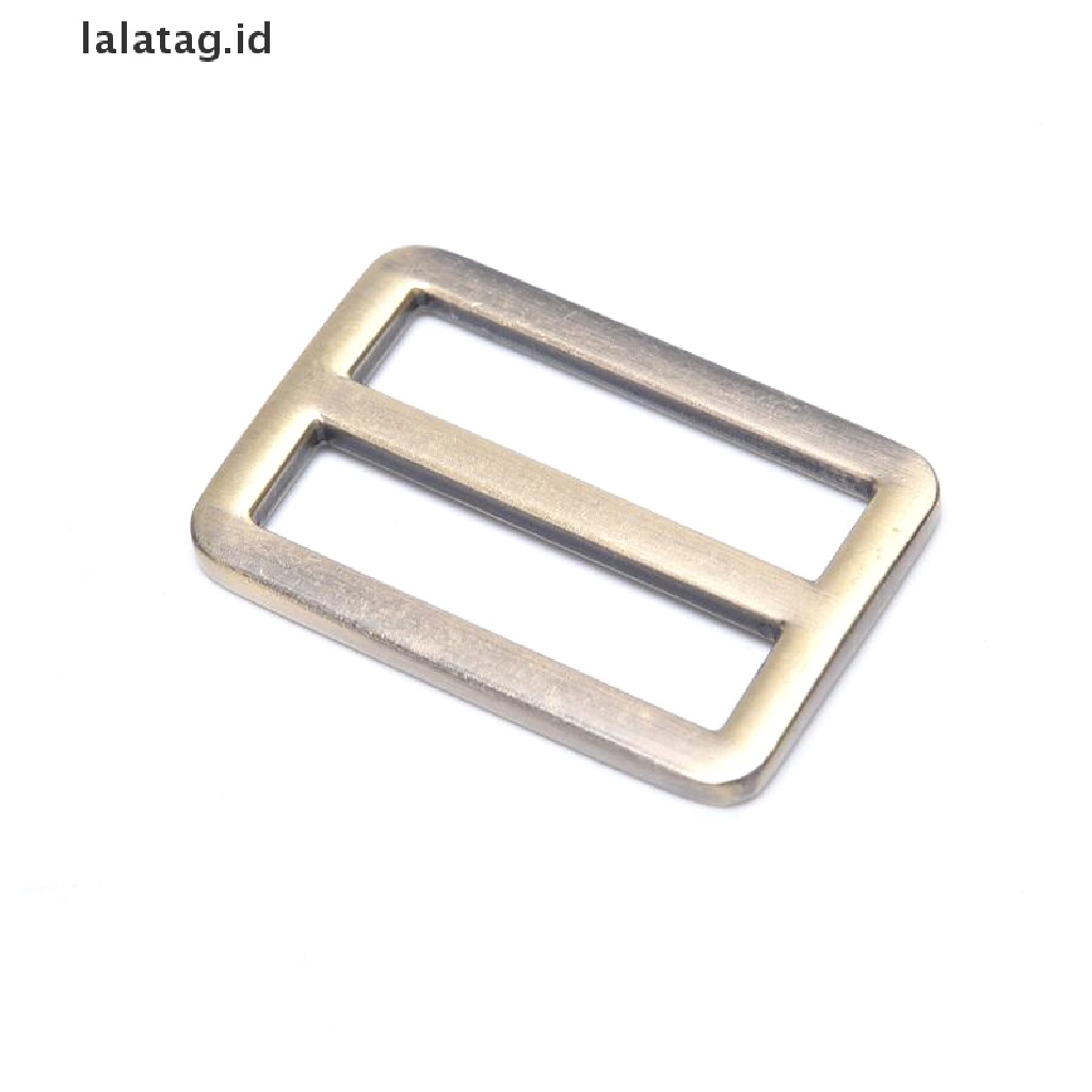 [lalatag] Rectangle Metal Tri Glide Backpack Strap Adjust Tas Gesper Webbing Slider Gesper [ID]