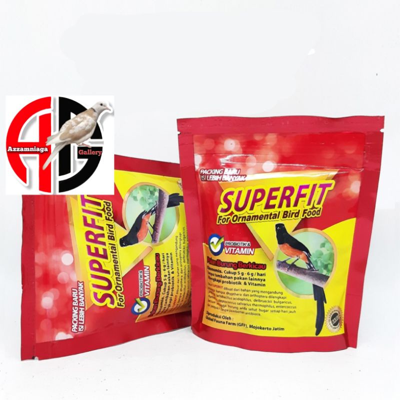 VOER SUPERFIT RED PUR BURUNG MURAI HIGH PROTEIN VOER BREDING MURAI