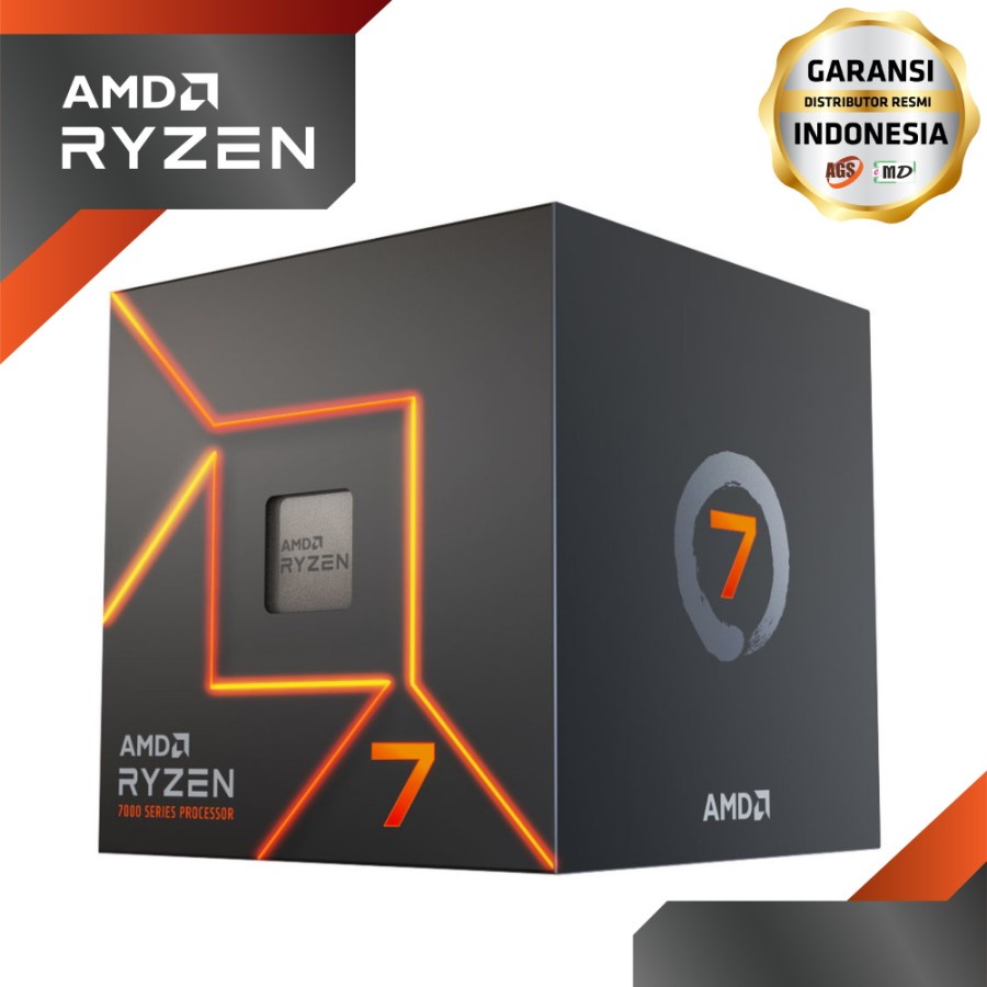 Processor AMD AM5 Ryzen 7 7700 3.8Ghz Up To 5.3Ghz