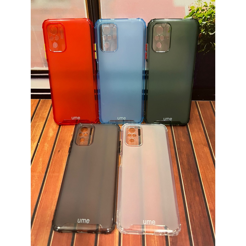 XIAOMI REDMI NOTE 10 4G CASE SILIKON UME TPU MATTE RAINBOW UNIQUE