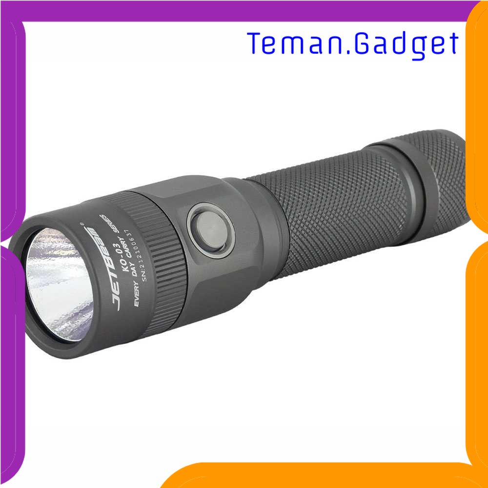 TG-SNT JETBeam Senter LED EDC Flashlight Luminus SST-70 2400 Lumens - KO-03