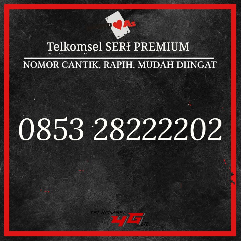 Nomor Cantik Perdana SimPATI Loop dari Telkomsel Jaringan 4G seri abc abc