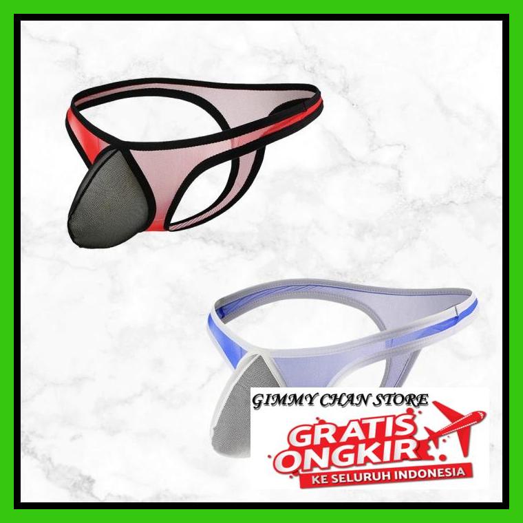 CELANA DALAM PRIA TRANSPARAN SEXY / THONG SEMI TRANSPARAN CELANA DALAM SEKSI PRIA MEN SEXY UNDERWEAR