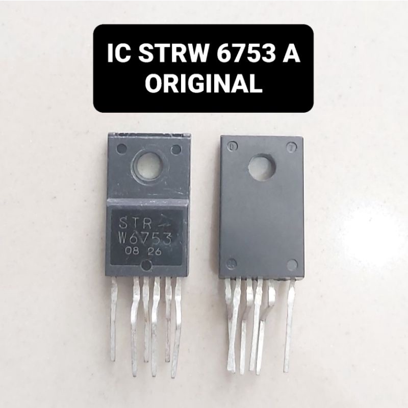 IC STRW 6753A Regulator TV STR W6753A 6753 A Aisi Televisi