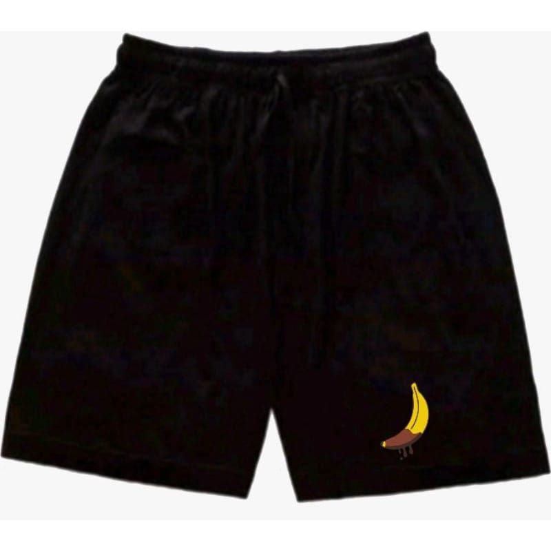 (ECER RASA GROSIR) 1 Celana Pendek Pria / Celana Kolor / Sport Casual Olahraga Santai Sporty-3