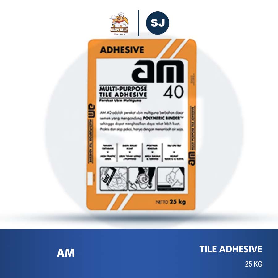 AM 40 SEMEN INSTANT PEREKAT KERAMIK - 25 KG