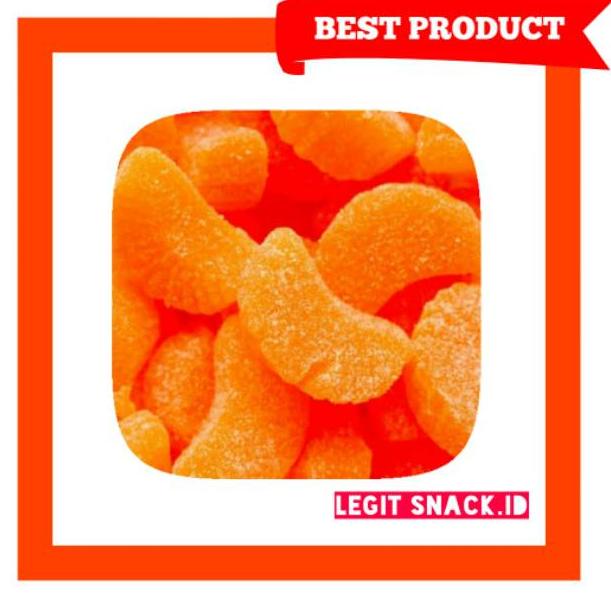 

Terlaris ' Permen Jelly Jeruk / Orange Jelly Candy / Jeli Kiloan 500 Gram ™