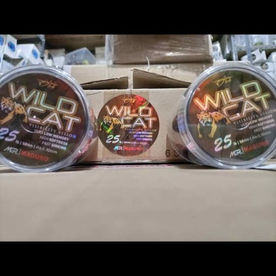 senar pancing maguro wildcat spool gulungan besar
