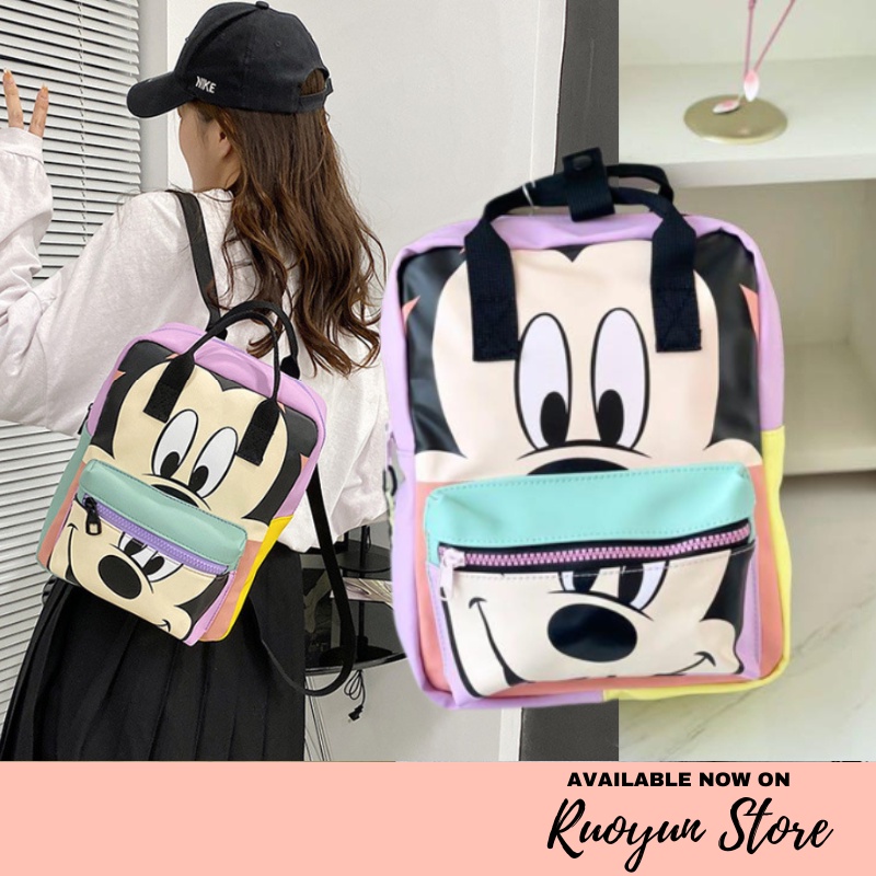 RYX - Double Z-Micke Tas Backpack Ransel Anak Fashion Casual / Jalan-Jalan - Ori Import