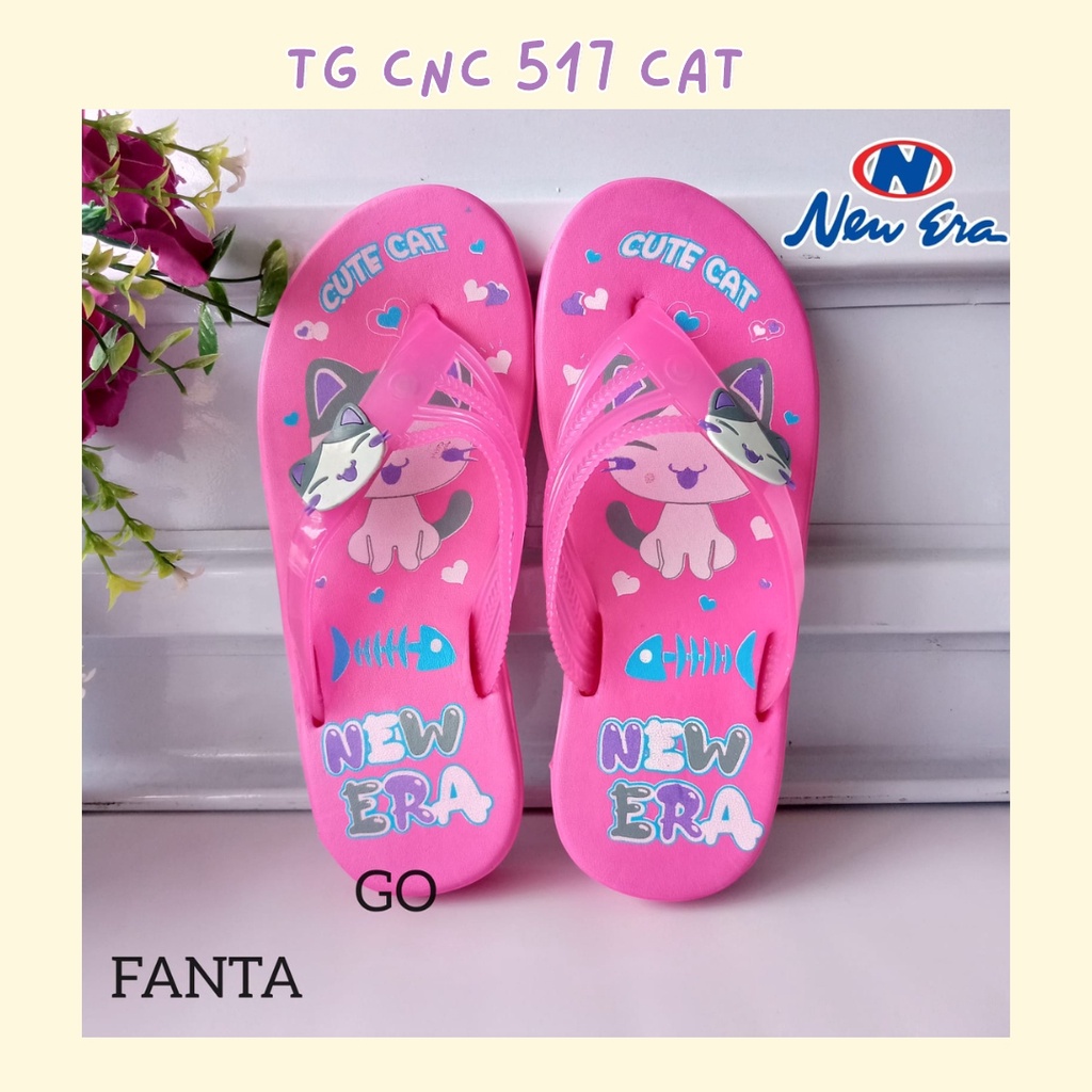 BB NEW ERA TG CNC 517 CAT 31-35 sandal anak murah keren imut lucu sandal liburan