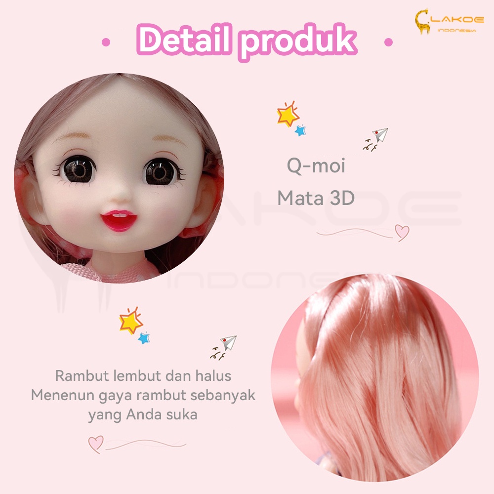 Mainan Boneka Princess yuna Bjd Doll Mainan anak perempuan