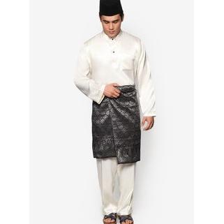 PRODUK- BAJU KOKO MELAYU TELUK BELANGA SATIN BAJU MELAYU PRIA KOKO BAJU KURUNG MALAYSIA .