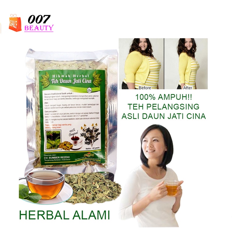 

Teh Daun Jati Cina 40 gr /Teh Diet Minuman Pelangsing Peluntur lemak