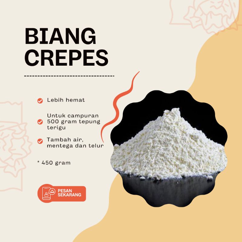 

Tepung Biang Crepes