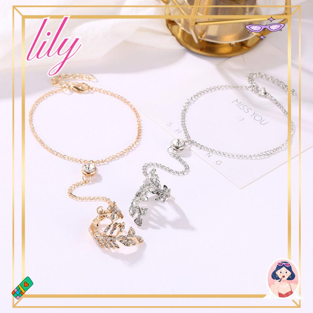 Lily Ladies Perhiasan Gelang Ibu Untuk Anak Perempuan Adjustable