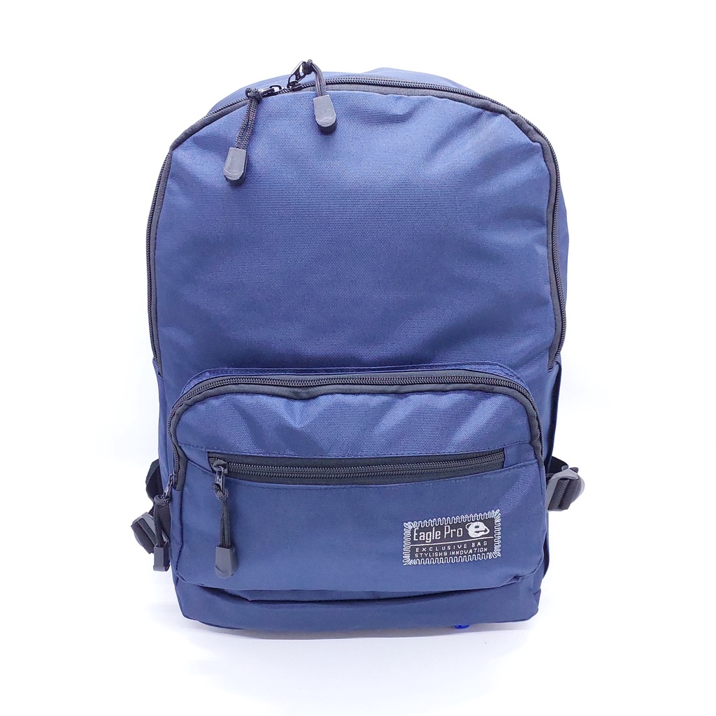 Tas Eagle Pro Bahan kain kanvas motif zipper MURAH BARU ORIGINAL / Ransel Eagle Pro Zipper 16 INCHI MURAH / Tas Laptop kanvas Eagle Pro Polo 16 INCHI Zipper MURAH / Ransel laptop Polo Eagle Pro Kain kanvas Zipper MURAH BARU / Tas Sekolah Eagle Pro MURAH