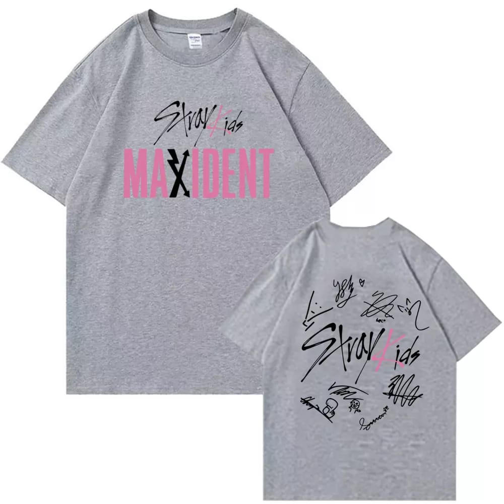 Kaos Stray Kids Maxident Wanita Lengan Pendek Oversize T shirt Kpop Stray Kids Maxident Unisex Baju K-Pop Straykids Maxident Maniac Skz Unisex Album Terbaru Baju Stray Kids Maxident Stray Kids Maniac Jumbo XXXL Tshirt Stray Kids Maxident Straykids Korean