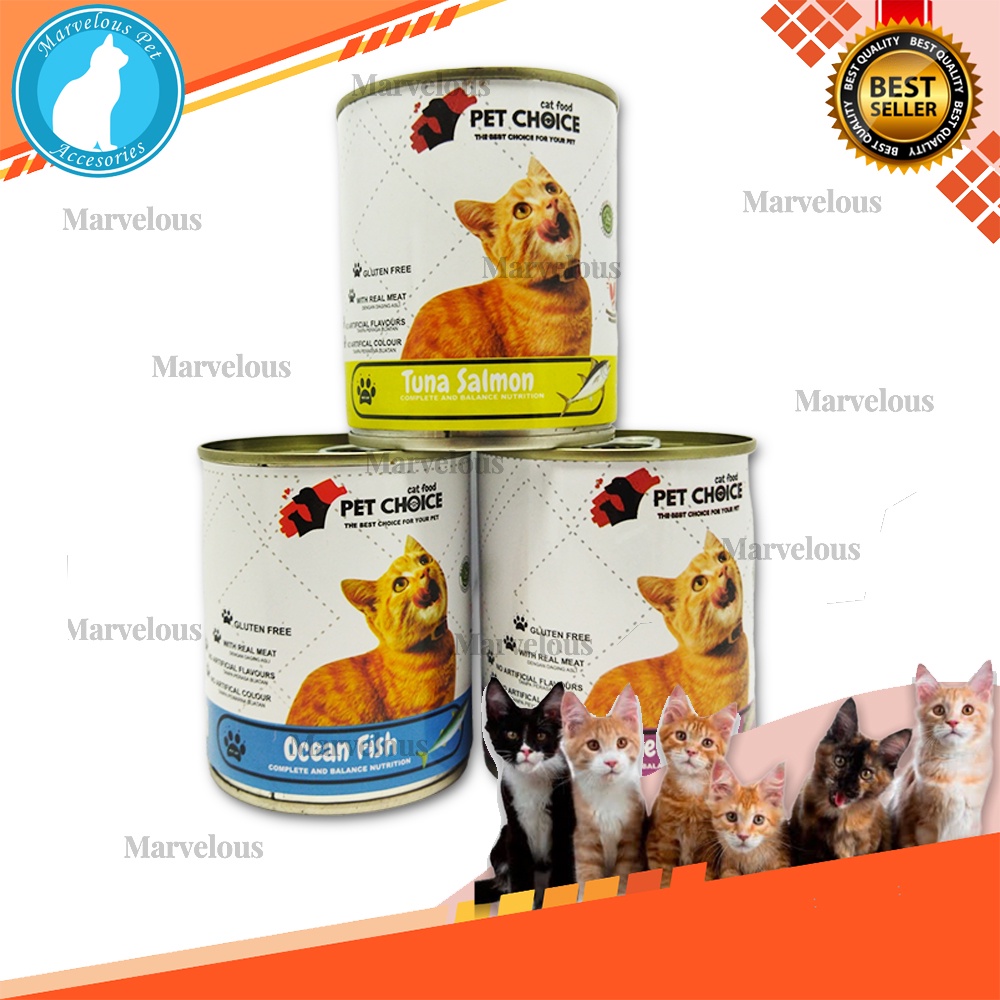 Makanan Basah Untuk Kucing Pet Choice 340 gr