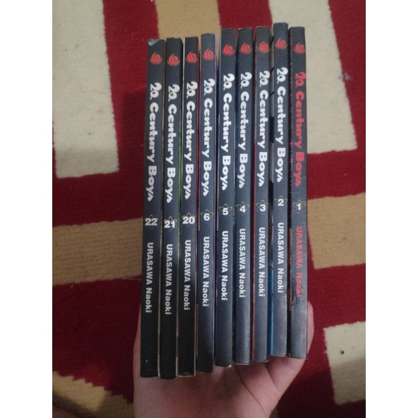 Komik 20th Century boys Set Vol 1-6, 20-22 Set Kolpri