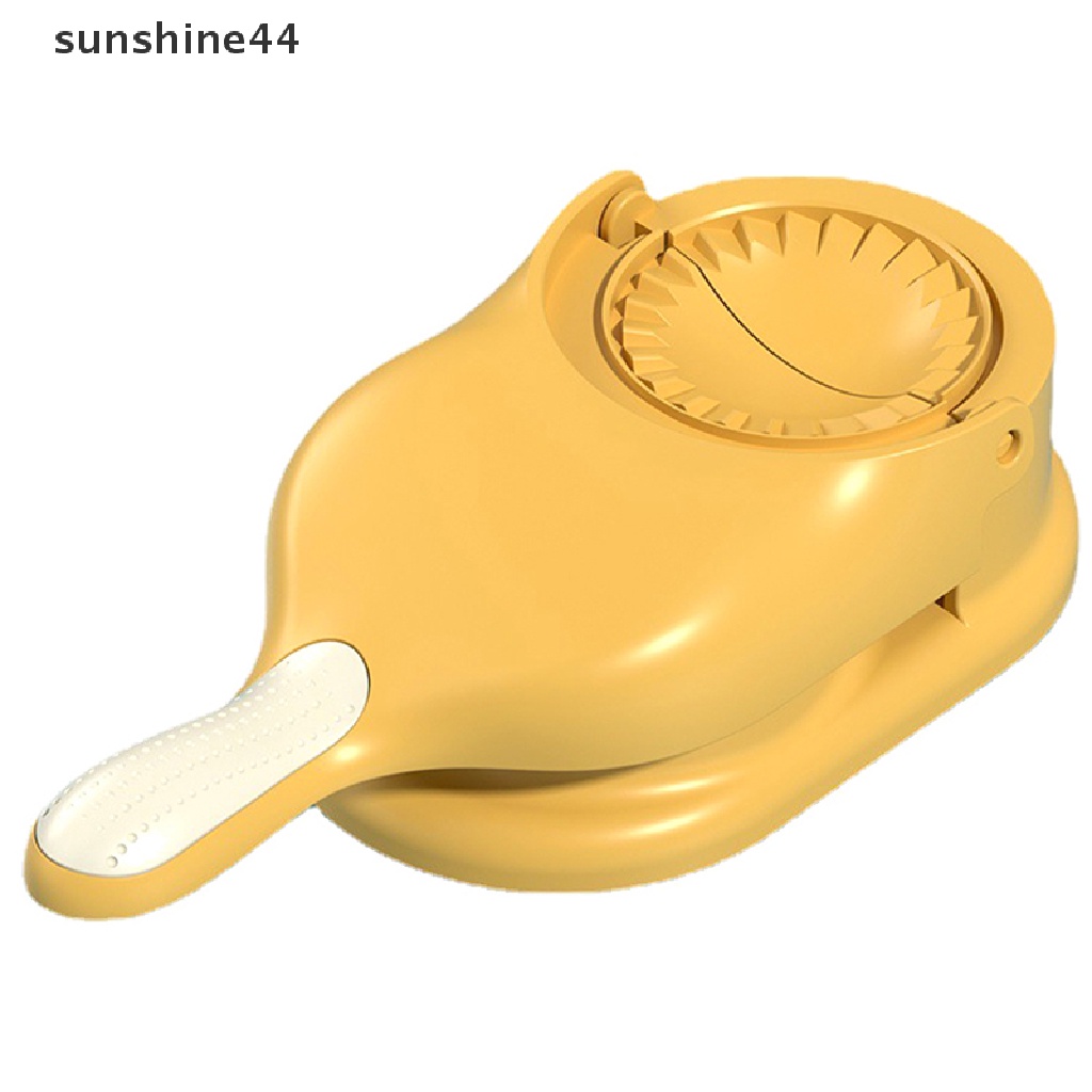 Sunshine 2in1 DIY Dumpling Maker Alat Cetakan Penekan Kulit Pangsit Dough Presser.