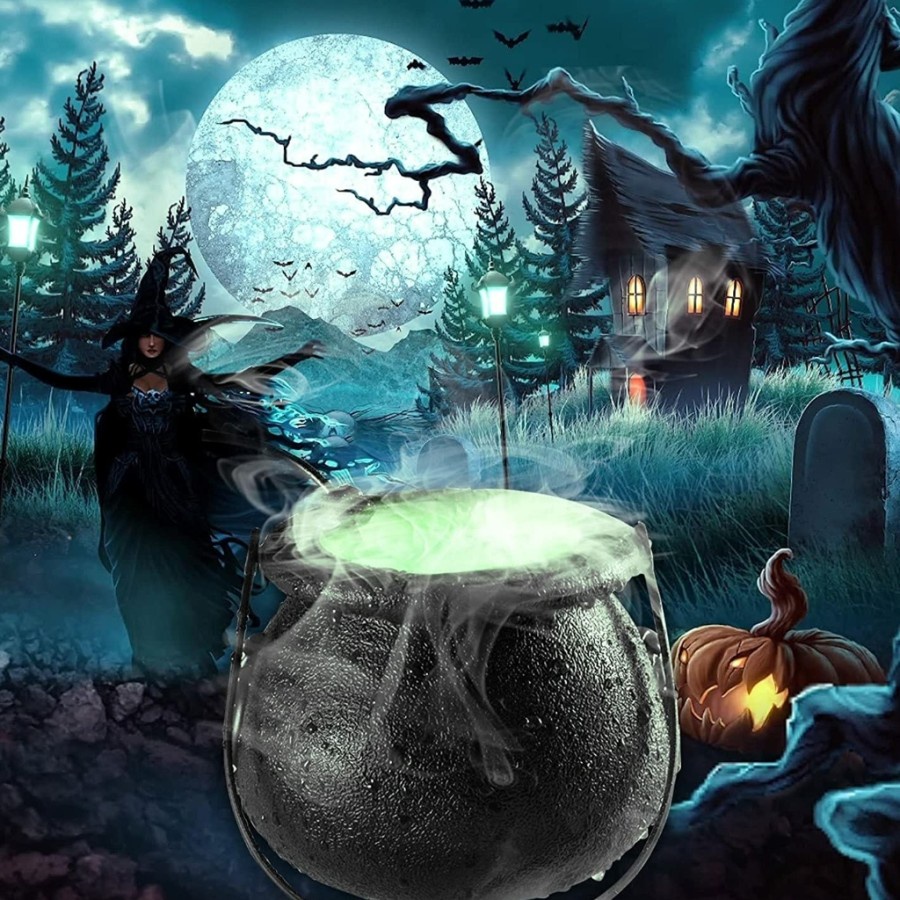Shokey LED Halloween Witch Cauldron halloween decoration