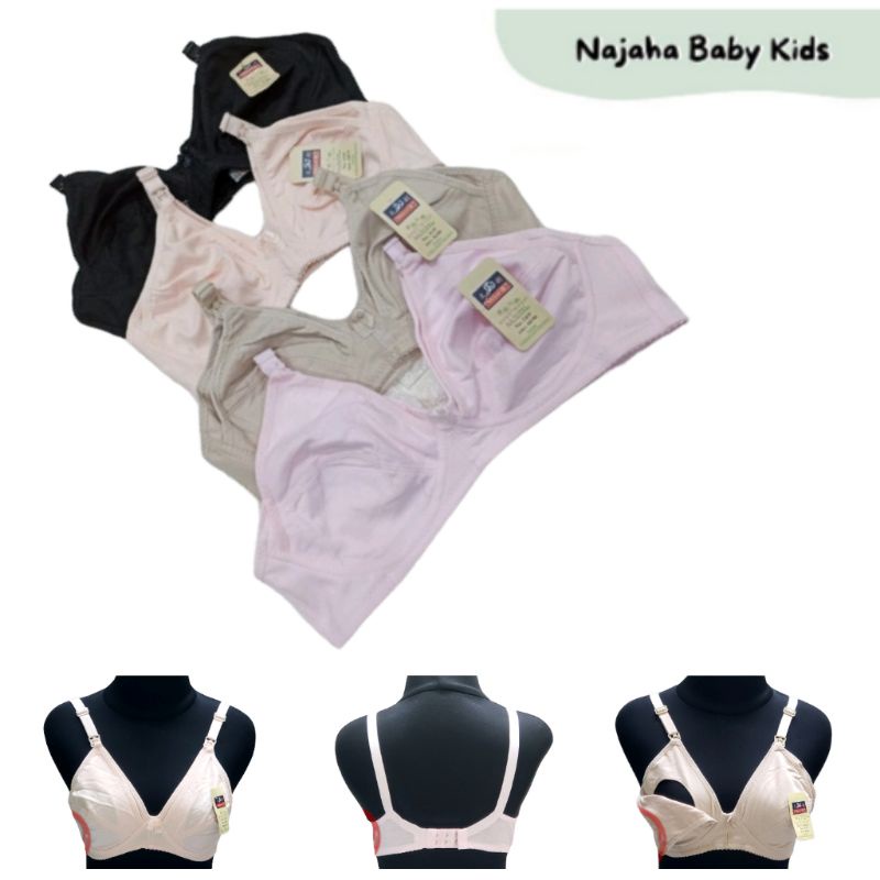 Bh Menyusui Bukaan Depan Tanpa Kawat Murah Buka Kaitan Nursing Bra