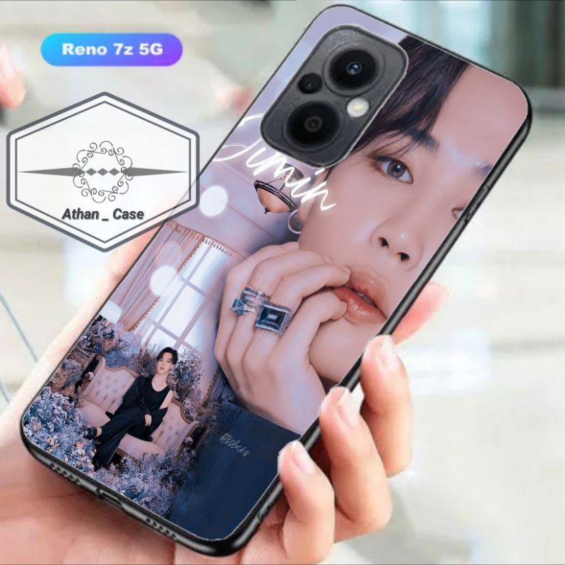 Athan Case Custom [Oppo] Reno 7z 5G Fashion Personil Aesthetic K-Pop [BTS] Unik Keren series