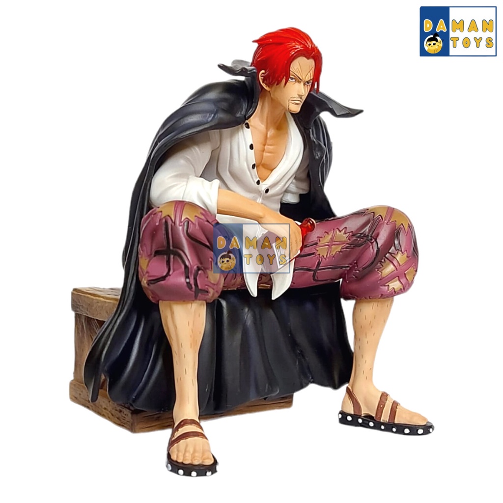 Figure One Piece Shanks Red Haired Pirates Onepiece Pajangan Koleksi