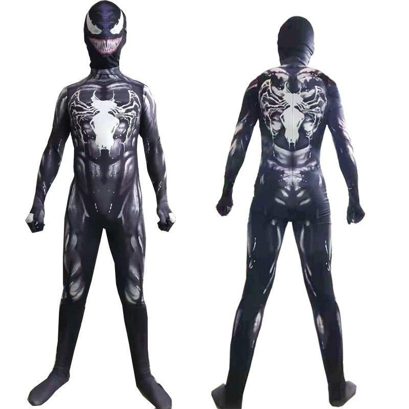 Kostum baju spiderman venom anak costume spider man spedermen sepedermen sepederman sepedermen costum custom / costumes kostom helloween haloween hallowen