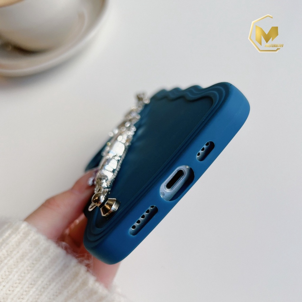 GC03 SOFTCASE GELOMBANG RANTAI DIAMOND FOR OPPO RENO 4F 5 5F 6 7 8 7Z 8Z MA3930