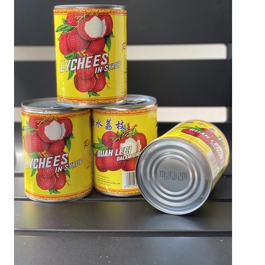 

✨12.12✨ COD RED BOAT BRAND Lychees in syrup 567gr /leci kaleng/lychees kaleng 