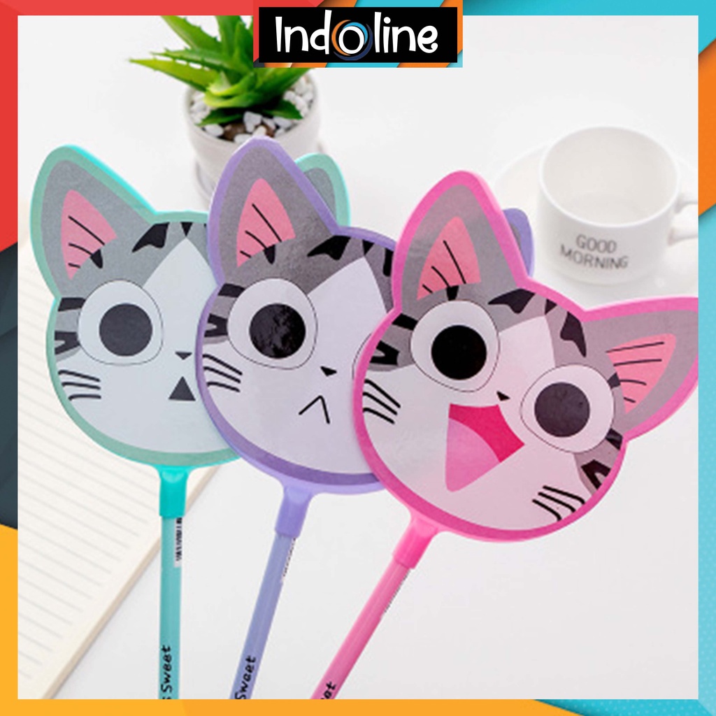 

Pulpen Kipas Karakter Kucing Pena Kipas Animal Souvenir Lucu Import COD 476