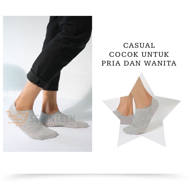 KAOS KAKI POLOS PENDEK DIBAWAH MATA KAKI COCOK UNTUK REMAJA