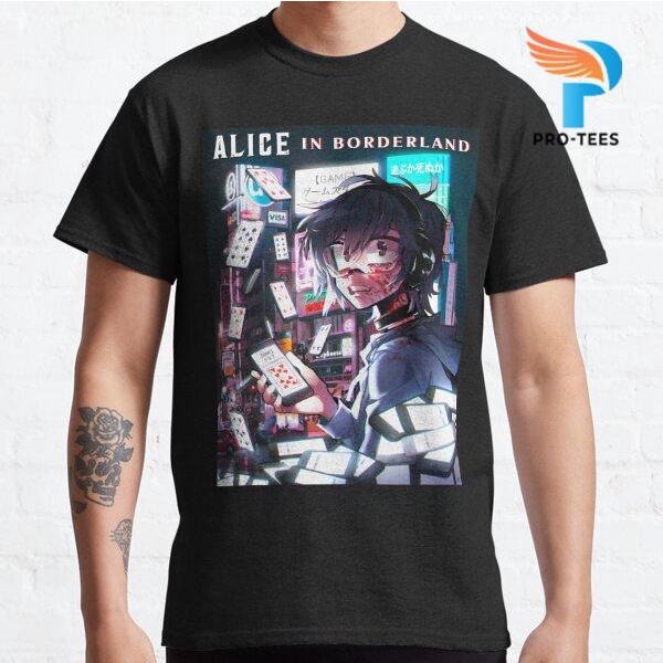 Kaos Baju Alice in Borderland - Alice Fan Art - Alice in Borderland Premium Custom 2066