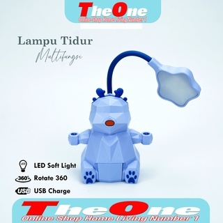 Lampu Tidur kode YC 6800-6 Model Beruang LED Night Lamp LED Lampu Belajar LED