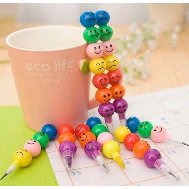

Pensil Susun Bola-Bola Rainbow (SSS)