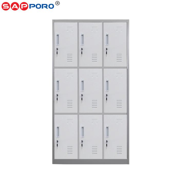 

TREND SAPPORO KOLN 9 - LOKER BESI 9 PINTU | STEEL LOCKER 9 DOORS BERKUALITAS