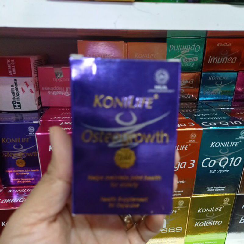 konilife osteogrowth untuk persendian isi 30 capsules